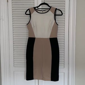 Ann Taylor Loft color block dress